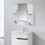 35'' X 28'' Modern Wall Mounted Bathroom Storage Cabinet-349013901