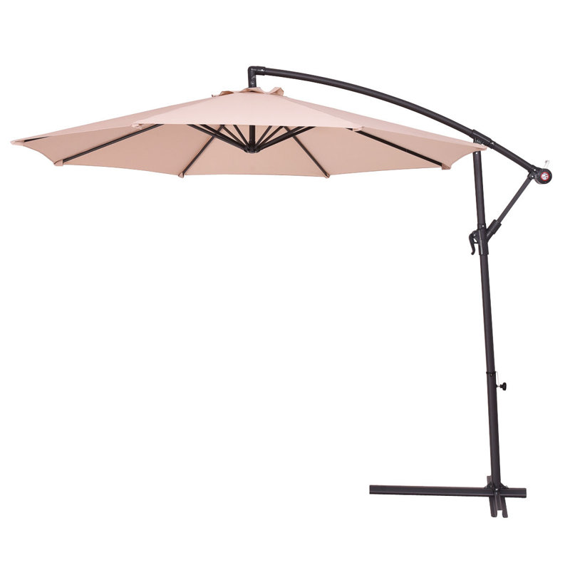 Denny 270cm Cantilever Parasol, Beige