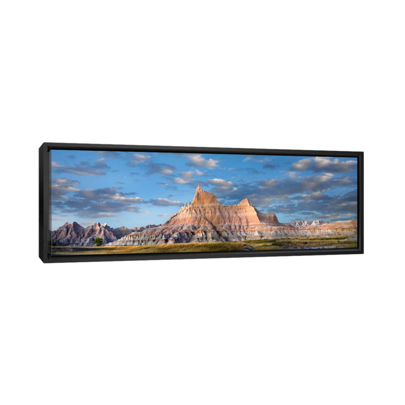 Reproduction de photo sur toile, H 12 po x l 36 po x P 1,5 po, Toile avec cadre noir