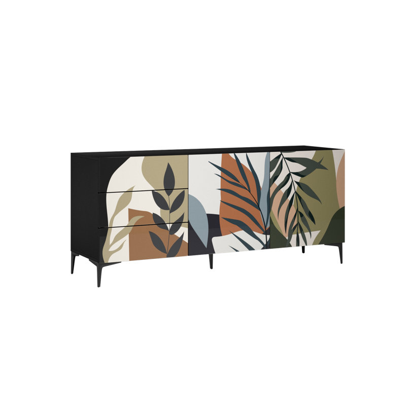 Bakke 2 - Door Rectangle Accent Cabinet