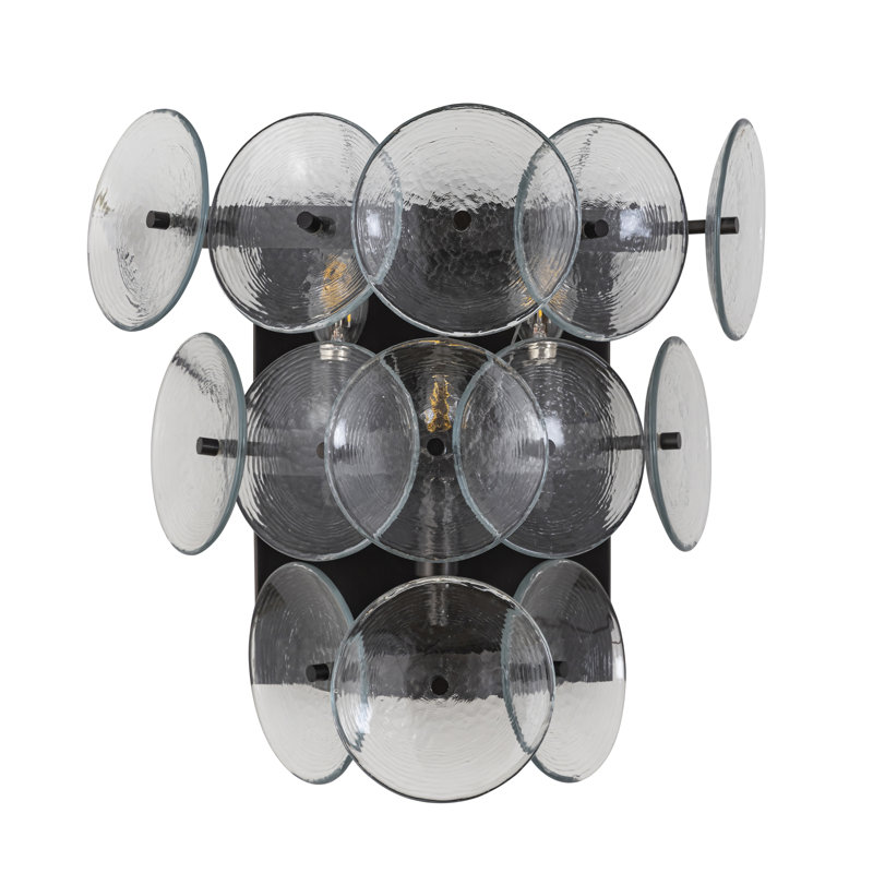 Loren-Wall Sconce, Gunmetal