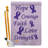 Double Sided 40'' H x 28'' W Polyester Flag Set-44746490