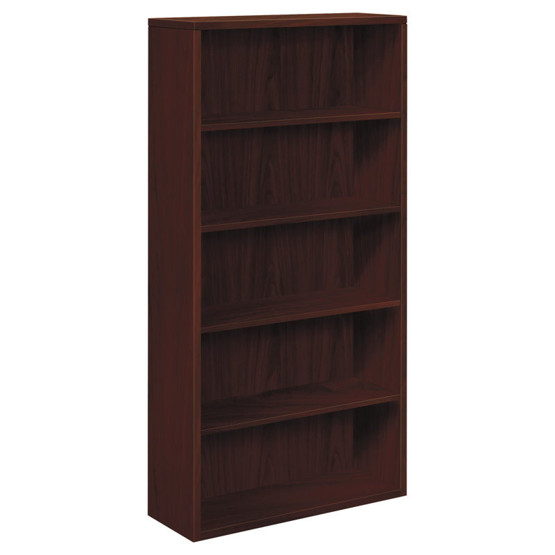 Bibliothèque standard 10500 Series H 71 "x l 36", Acajou