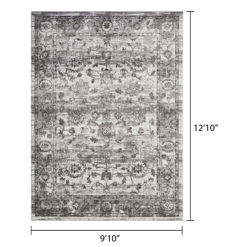 Raghdah Oriental Indoor Rug, Rectangle 9'10" x 12'10"