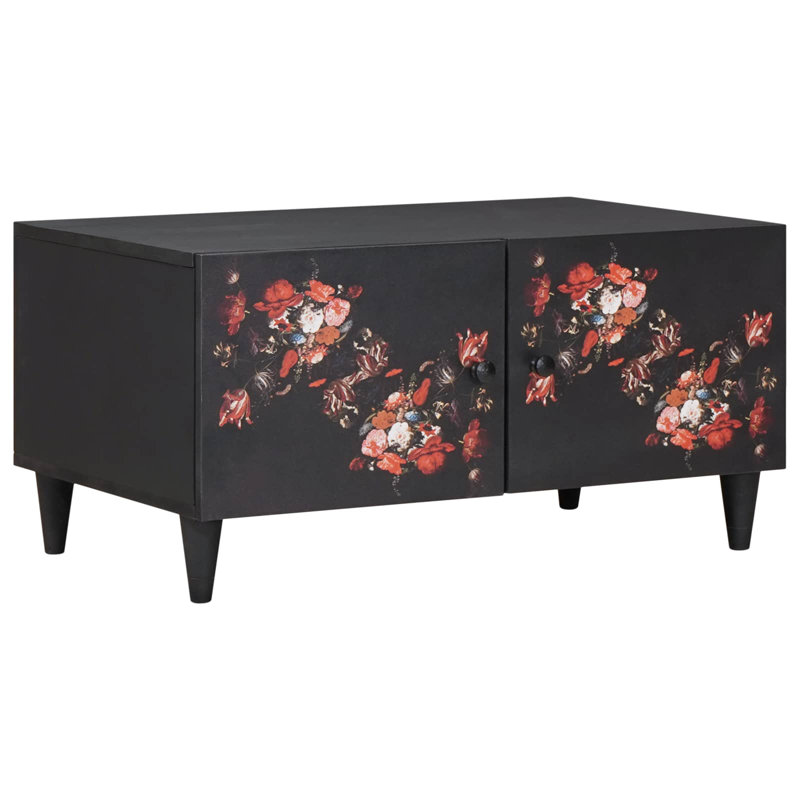 Solid Wood Coffee Table with Storage