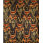 Ikat Area Rug in Black