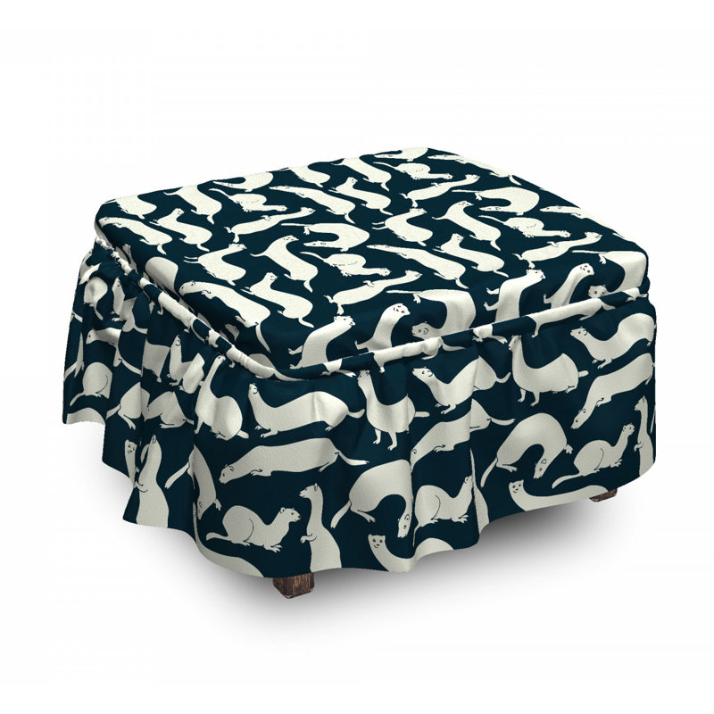 Housse pour repose-pieds d’art debout assis weasel
