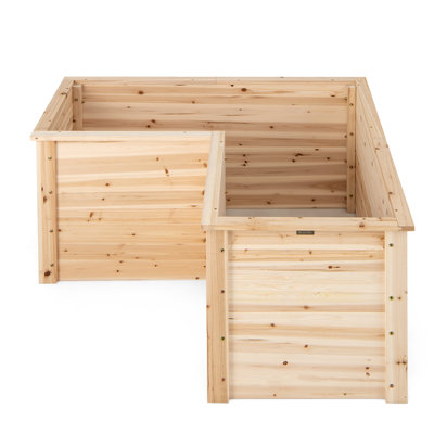 Wood Raised Garden Bed