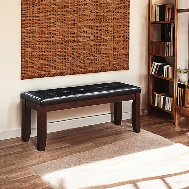 Banc de salle à manger rembourré 1pc