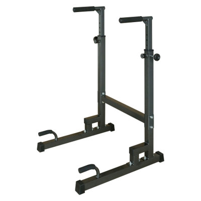 Adjustable Dip Bar Heavy Duty Steel Dip Station Power Tower Dip Station Pull up Bar Power