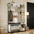 Hall Tree Coat Rack, Hall Tree With Bench and Shoe Storage-1462074841