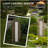 Outsunny Solar Floor Lamp, Outdoor Rattan Garden Lantern Pathway Light & Decorative Driveway Lighting with Auto On/Off LED Lights for Porch, Yard, Lawn, Courtyard, Deck, Sand-267703886