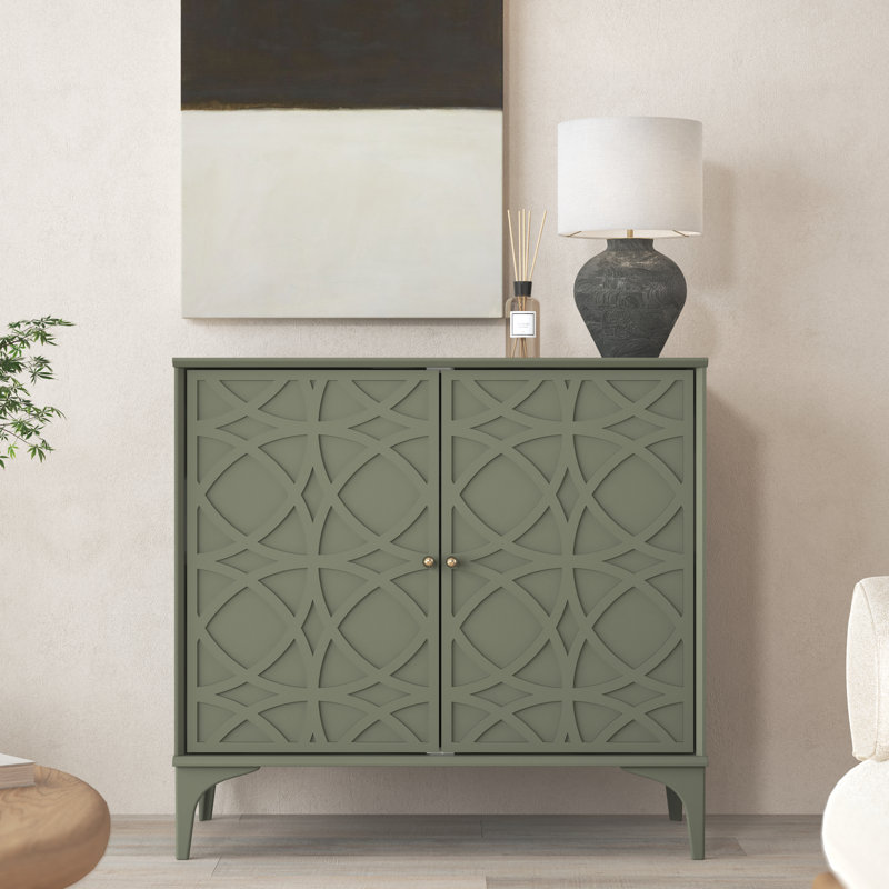 2 Door Sideboard, Kale Green