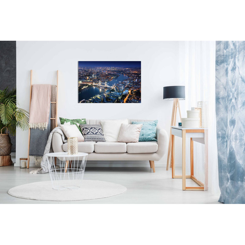 London Skyline - Wrapped Canvas Print, 20cm H x 31cm W
