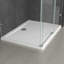 Frameless P Shaped Shower Enclosure - 1050 x 900 mm