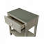 23" Taupe Wooden Nightstand