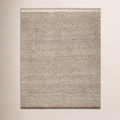 Hand-Woven Geometric Rug
