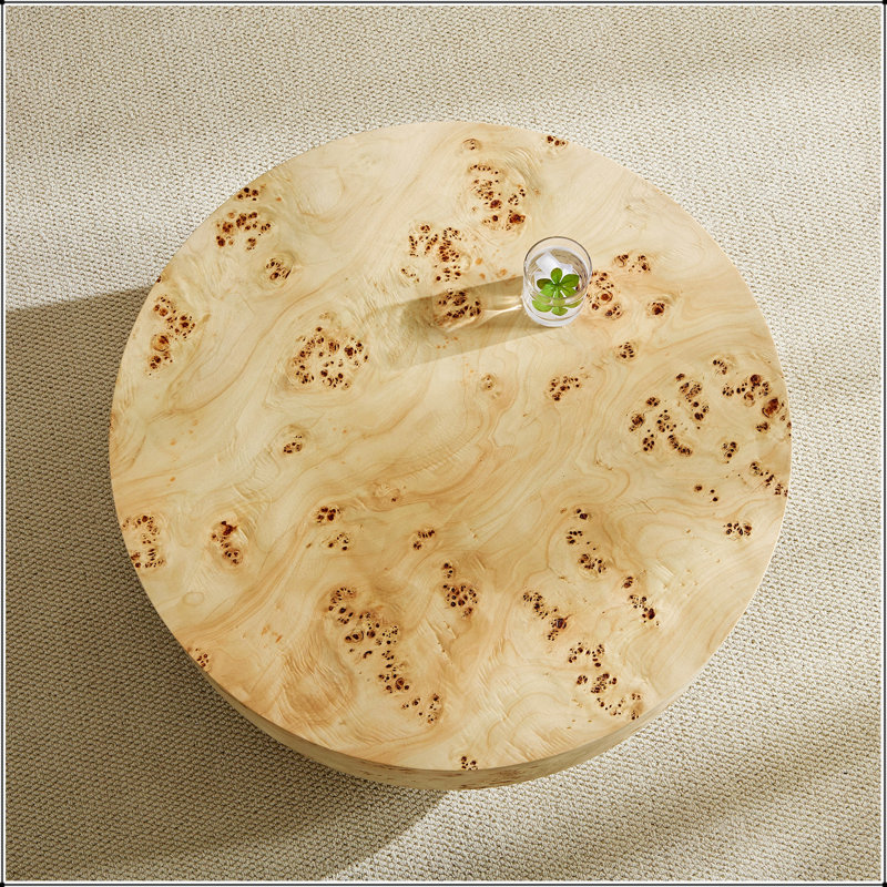 Table basse ronde Mid-Century