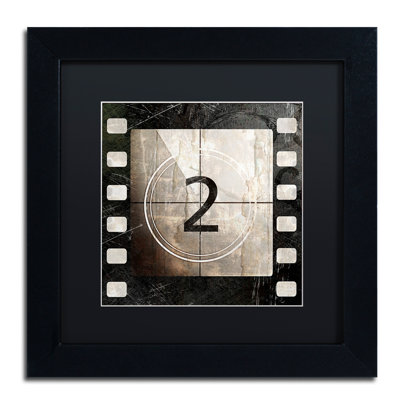 Jadaya 'Vintage Countdown II' Framed Graphic Art