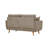 Narnclaedra 65'' Corduroy Square Arm Loveseat-1522599161