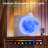 3-In-1 Moon Night Light  With Alarm Clock & Natural Sounds