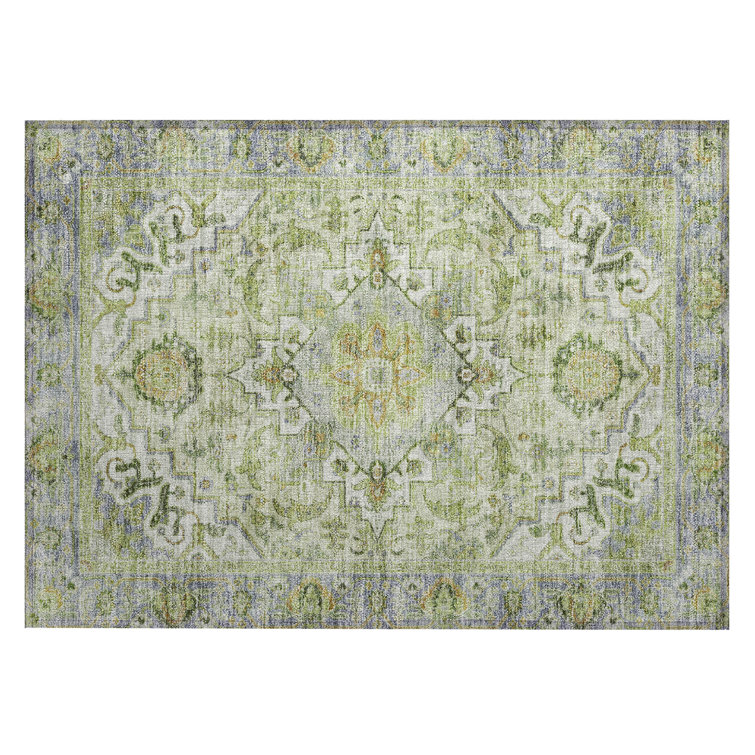 Machine Washable Indoor/Outdoor Oden ACN2163 Global Rug
