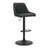 Swivel Upholstered Adjustable Height Counter Stool with Metal Frame-2083530209