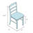 Paulis 18'' H Acacia Solid Wood Side Chair-1654522649
