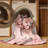 Machine Washable Dreshertown Valentines Modern & Contemporary Abstract Rug in Pink – Rose Binding-1589619382