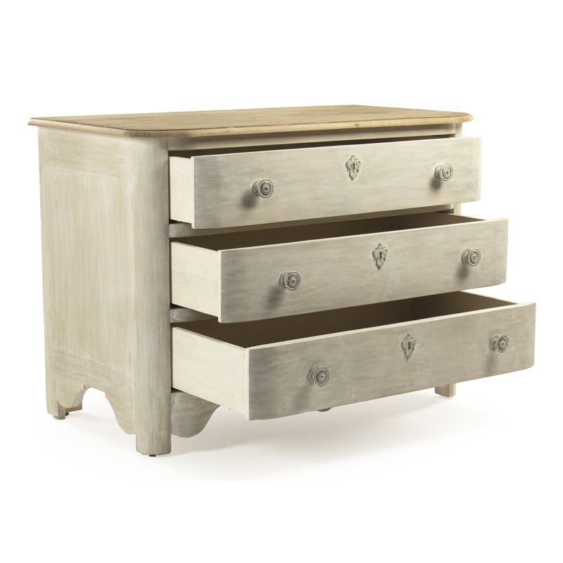 3 - Drawer Solid Wood Dresser