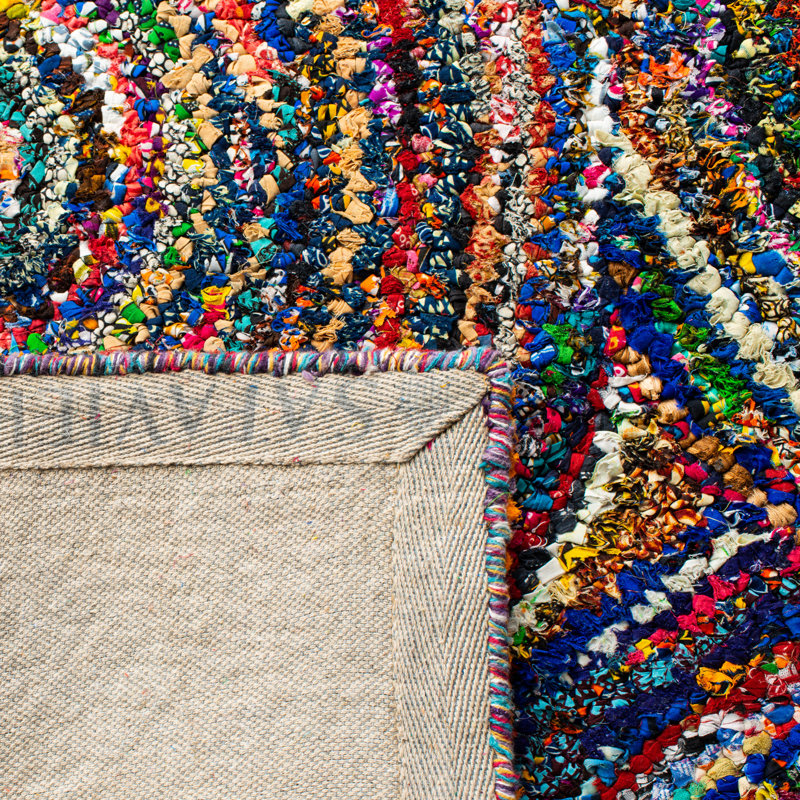 Tapis en coton touffeté à la main Anaheim, Rectangle 9 pi x 12 pi