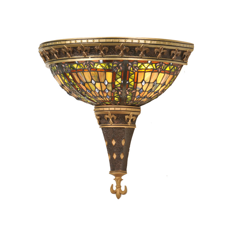 Fleur-de-lis 1 - Light Half Moon