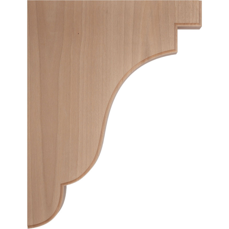 Support Bedford, Cerisier, 1,75 po X P 7,25 po X P 9,5 po H