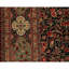 Hand Knotted Wool Oriental Area Rug in Navy And Light Green