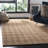 Tibetan Hand Knotted Wool Pile Geometric Rug-1494093366