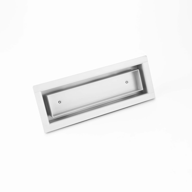 Couvercle de ventilation Linkaa 11 W, H 3 po x l 10 po x P 1,50 po, Blanc mat