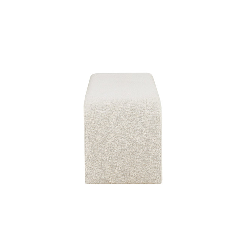 Banc Boucle crème l 42 po