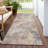 Machine Washable Indoor/Outdoor Xhevrie Taupe Rug-415672027
