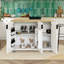 Îlot de cuisine roulant avec rangement, chariot de cuisine-1755177575