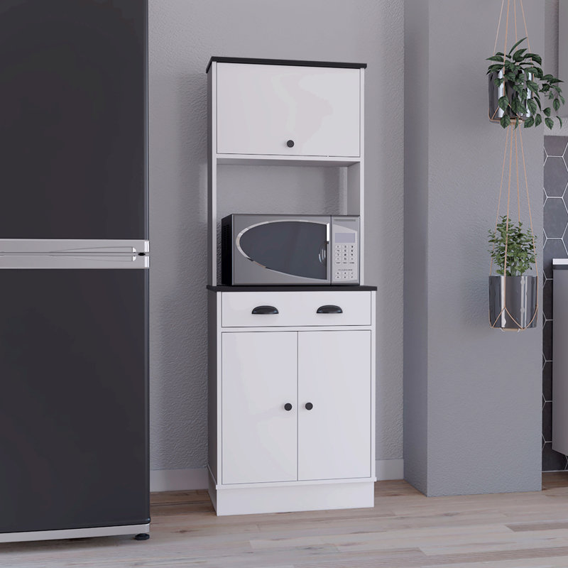 Garde-manger H 66,3 po avec tiroir et 2 armoires