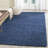 Rizco Shag Performance Solid Color Rug-1343901647