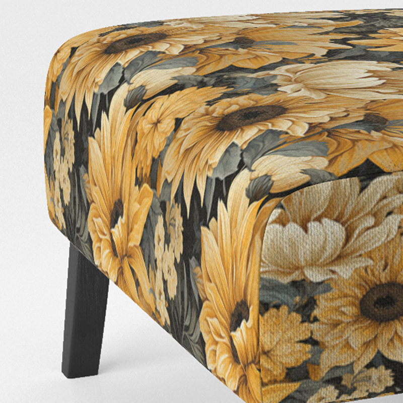 Fauteuil de chambre Rustic Yellow