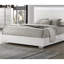 Mobilier de chambre contemporain avec lit à tête large et tête de lit à DEL avec finition UV 1pc-940732808-940732809