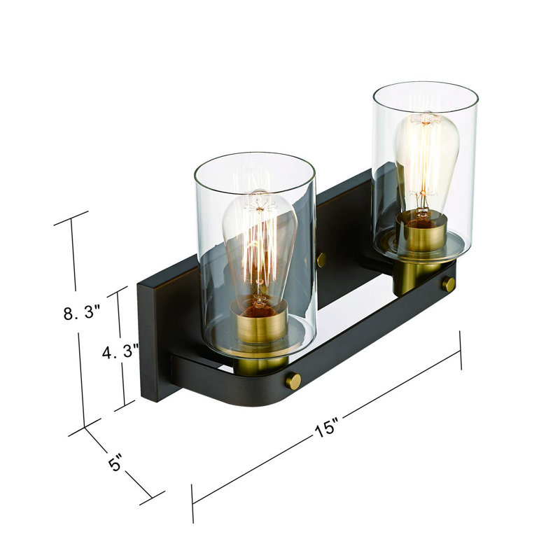Maishah 2 - Light Dimmable Vanity Light