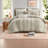 Comfortable Cotton Bedding Sets, Full Queen Striped Modern Home