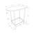 Fery Bar Height Table, Metal Legs, 36 Inch Half Round Top-101675077