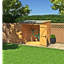 Powersheds 6 x 5ft Pent Timber Tongue & Groove Bike Shed