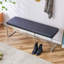 Pieds de table à langer noirs en métal argenté, banc de canapé, chaise de salle à manger, convient au salon de chambre, au rangement