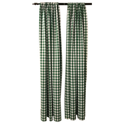 Pommier Semi Sheer Curtain Panel Pair