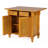 Azizi Solid Wood Kitchen Island Set-423332332